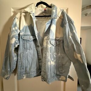 Pepsi Light Blue Tie-Dye Jacket